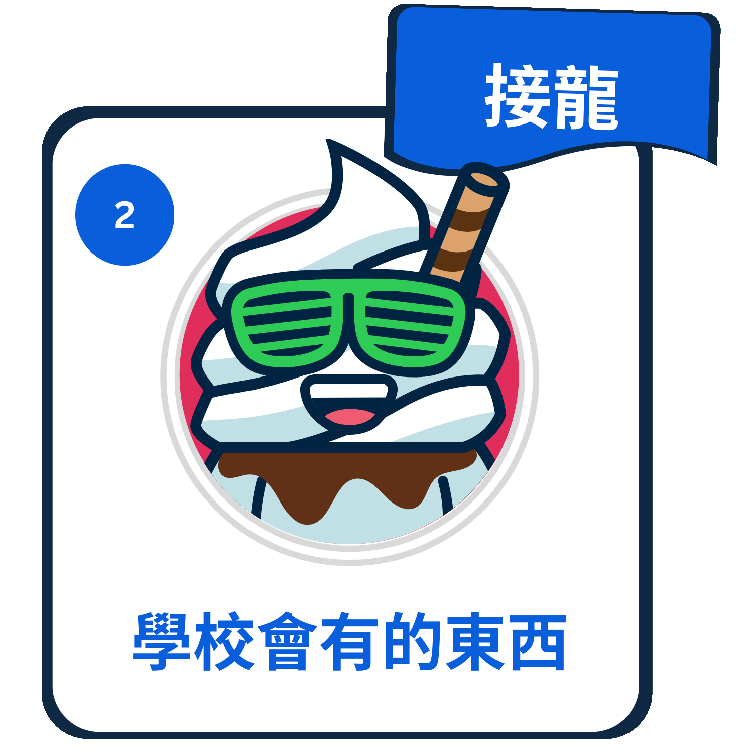 主題：學校會有的東西